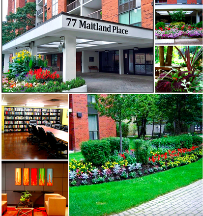 Building main entrance - 2 Bedroom/2 Bathroom Spacious Condo Suite in the Heart of Downtown Toronto