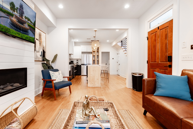 Living room - 33 Ashton Street | Steps from MUSC & The Citadel, Perfectly Designed for Today House