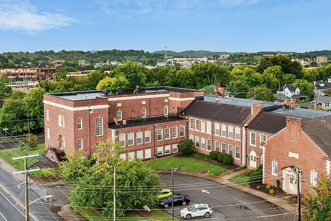 Main entrance aerial - Historic charm meets modern living just over a mile from UT campus & the Old City Condo