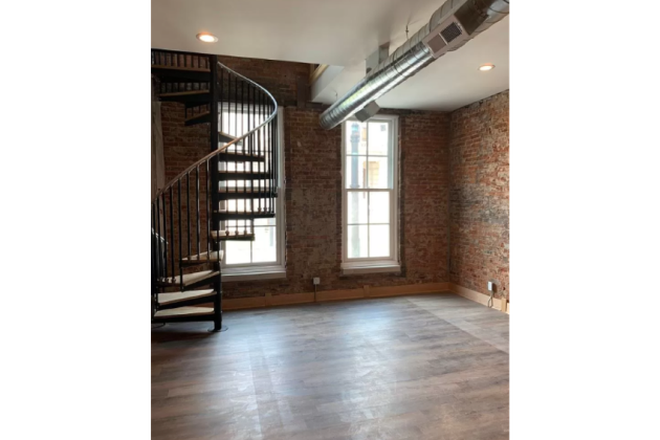 Living Room - 313 Columbia Apartments