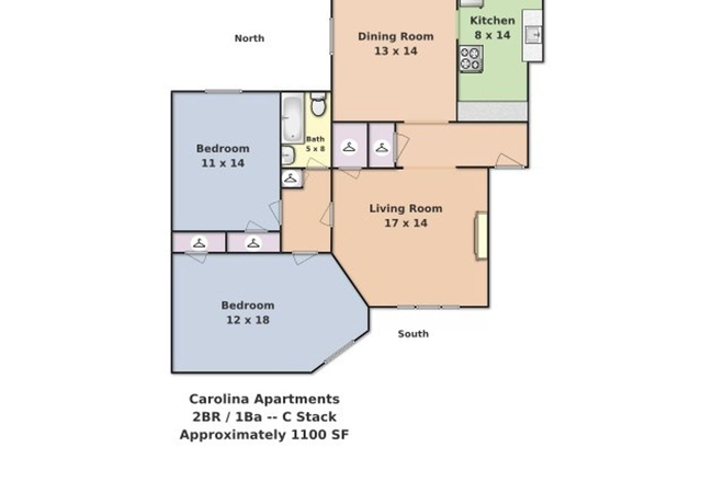 Layout - Carolina Apartments