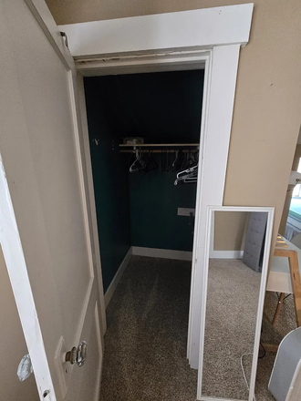 bedroom closet - Charming Furnished Home in Dundee–Happy Hollow (Prime Location)