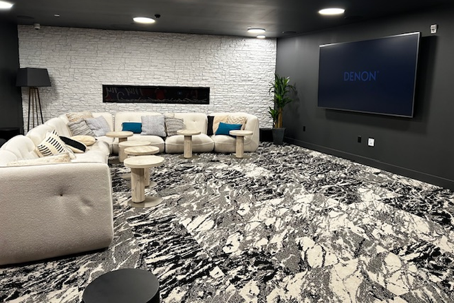Common area - movie room - Stunning Summer Sublet in Park Place Apartments