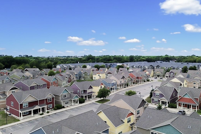 College Town - Drone View - College Town Mankato Apartments