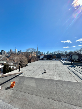 Balcony View - 1 Bedroom in Shared Kensington House 5 minutes away from UofT Campus