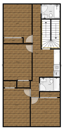 8 Bedroom Unit Upstairs - 12 Brand New Houses Being Built in a Private Community