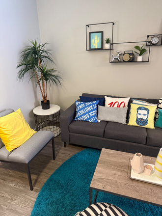Living Room - One bedroom in a Two Bedroom, Two Bath in the University View.