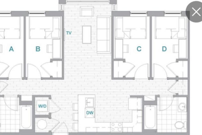 Rooms A, B, and C available for Spring sublet - SPRING 2026 SUBLEASE - LANDMARK COLLEGE PARK, Excellent location for walking to campus!