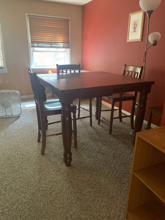living room - Extremely close to campus, 3 minute walk away from Library!
