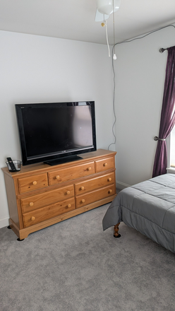 Bedroom - Quiet Room in Condo – Parking, Laundry & Utilities Included -- Easy Commute to Burlington