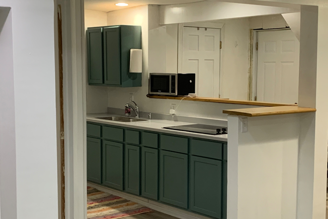 kitchen - Private Basement apartment in family home with private entrance.