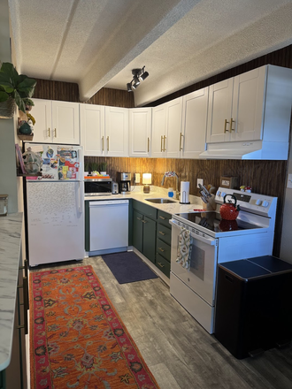kitchen - cute condo right next to campus :)