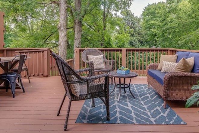 Back deck - Home for a family