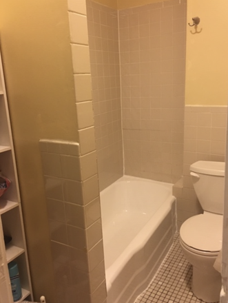 Bathroom - 1BR/1Bath Available in Jamaica Plain, Great Location for Students/Medical Residents Apartments