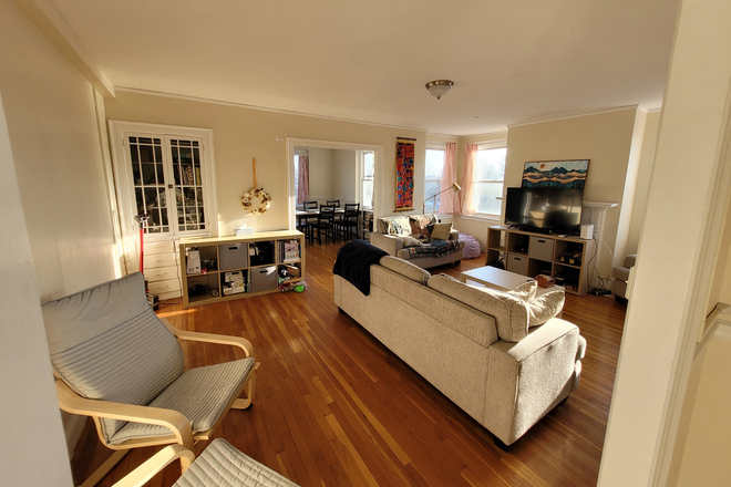Living Room (Furnished) - Room in Sunny 2BR near Harvard Square - flexible move-in starting April 15, lease through July 31