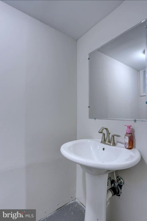 Basement powder room - 1638 N Forest Park Ave