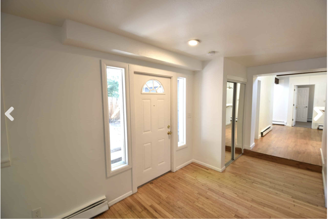Hallway from kitchen to family room - 720 18th st House