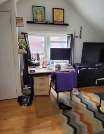 Bedroom - Renovated 2nd and 3rd floors of a Victorian House.