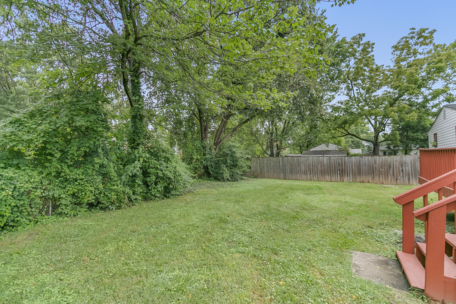 Backyard - 9038 Rhode Island Ave: 5 bedroom, 2 bath house close to public transportation