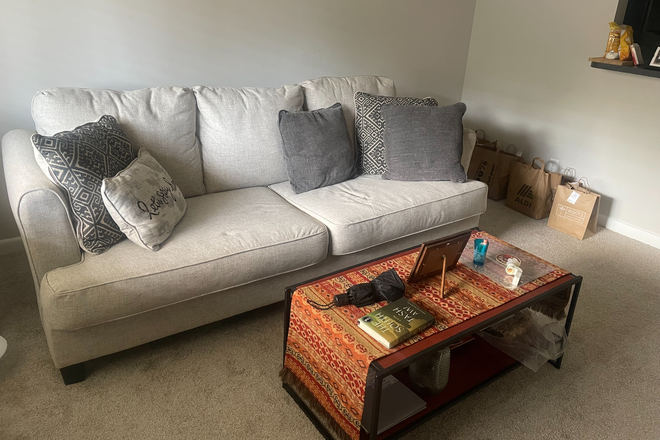 living room with sofa bed - Estes Park Apartments