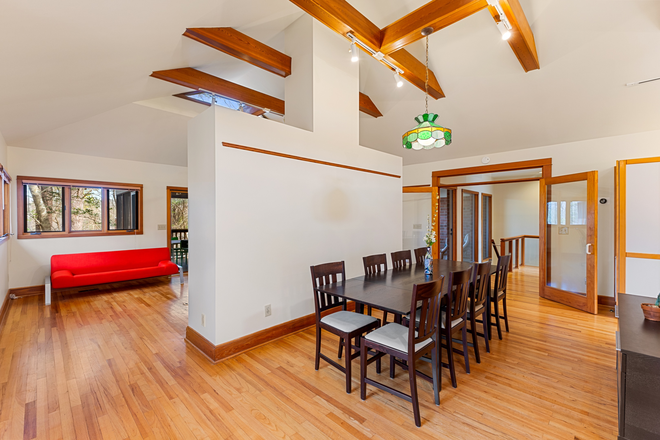 Dining/Living - Walk to UNC | 2 Bed / 2 Bath | Designed by Lucy Davis Duplex