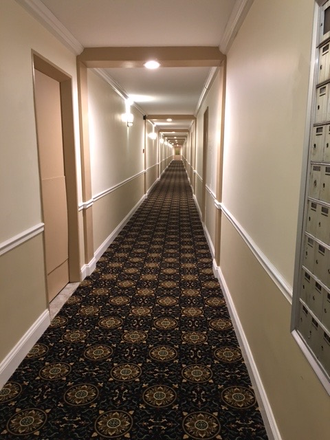 Hallway - Spacious 2BR/2BA Condo Near Woodley Park Metro – Ideal for GW Hospital Staff.