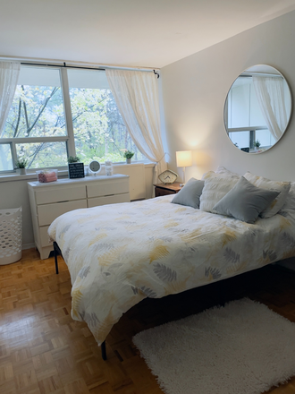 Bedroom - Cozy Room in North York Apartments