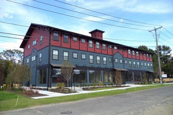 Outside View of Building - The Trolley Barn ( Mill District - North Amherst)