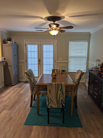 Dining area - 2ND FLOOR BED/BATHROOM & LIVING AREA AVAILABLE IN QUIET WESCOTT PLANTATION TOWNHOME C