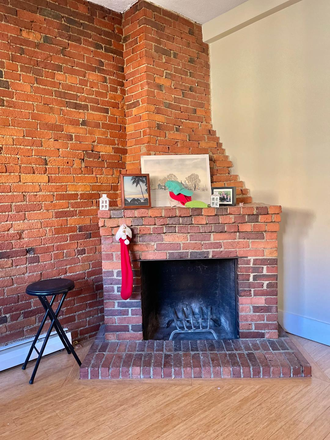 LIVING ROOM - MAGNIFICENT BACK BAY ONE BEDROOM DUPLEX APARTMENT ON SAINT BOTOLPH STREET AVAIL SEPTEMBER 1, 2026