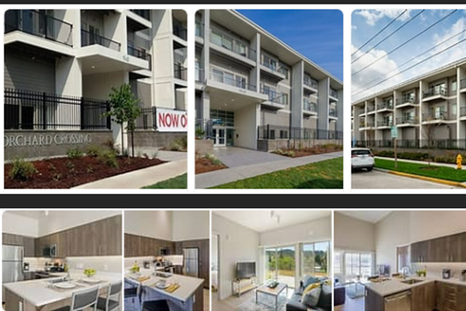 Floor plan and outside - Orchard Crossing Summer Sublease