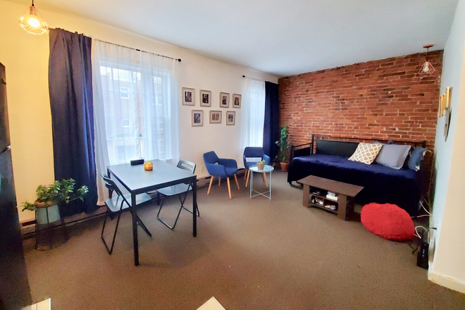 Living room - BEAUTIFUL and SPACIOUS Available September 1st!!apartment in South End*FURNISHED*Walk to