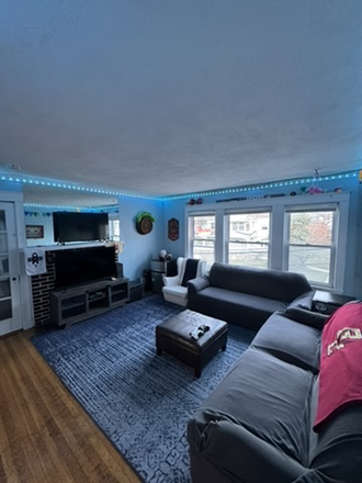 Living Room - Prime Foster St. Sublet — Fully Furnished BC Off-Campus House