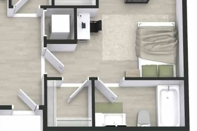 ROOM A UP FOR SUBLEASE (corner room, most spacious bedroom) - SPRING + SUMMER 2027 SUBLEASE- MONARCH GAINESVILLE