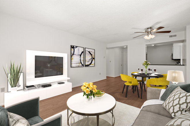 Living Area - Glover Park Gem -- Available June 26 Condo