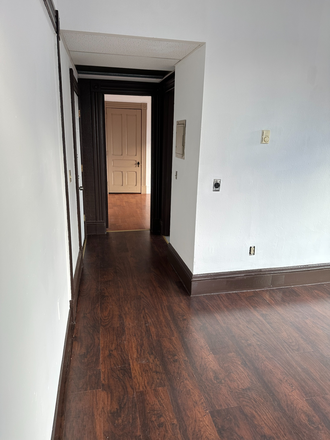 Main room looking at front bedroom - 877 Main Street Apartments, close to UCONN/ECSU