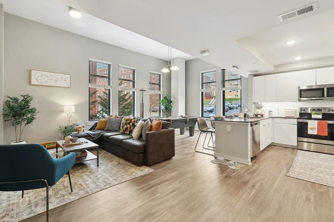 Open Floor Plan and Furnished - The Standard at College Park Apartments