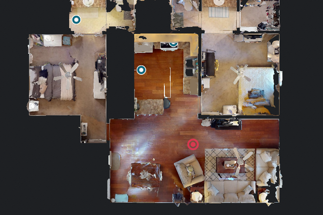 2x2 B3 Floor plan - Eagles West Apartments