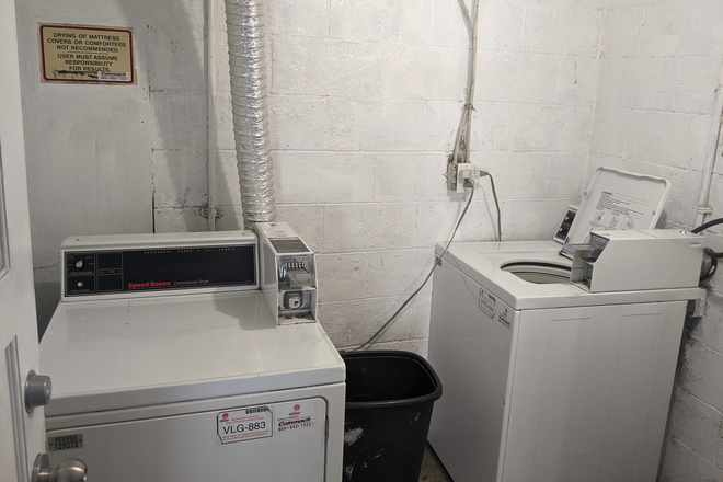 laundry room - looking for a third person to share a three bedrooms apartment in North Berkeley.