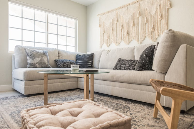 Modern Furnishings - Furnished Room With Private Bathroom Townhome