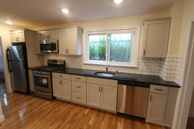 2 - Spacious, renovated apartment with fenced in yard for dog.