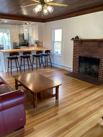 Living room/kitchen - Shore Acres cottage Apartments