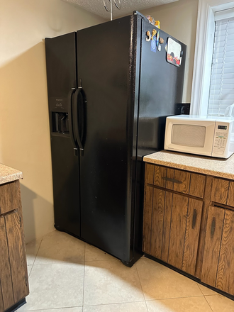 Kitchen - Furnished Bedroom | Private Bath and Shared Laundry & Kitchen | 2 Miles From Campus | Free Parking