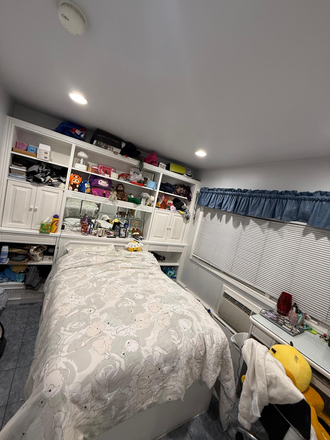 Bedroom --> window, mirror, and storage space - 1 Bedroom apartment for lease (For female undergrad or graduate university student) close to station