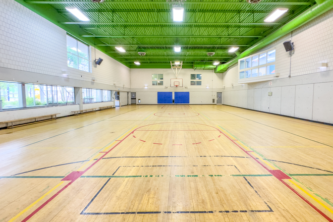 Basket Ball Court of Nearby Community Centre - 1B1B at Dupont & Dufferin, 1 minute walk to TTC of 7 D/24 Hr Service Condo