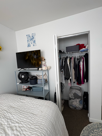 Closet - South Campus Commons 4, On campus apartment