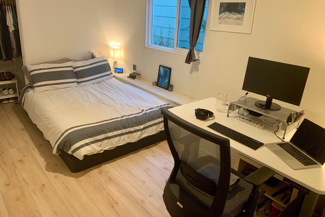 Bedroom #2 (currently used as an office) - Furnished 2 BR Garden apartment