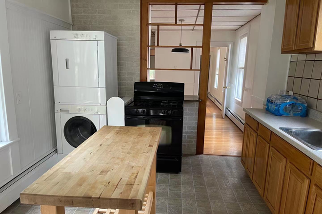 First Floor Kitchen and Laundry - Bedroom Available in Somerville