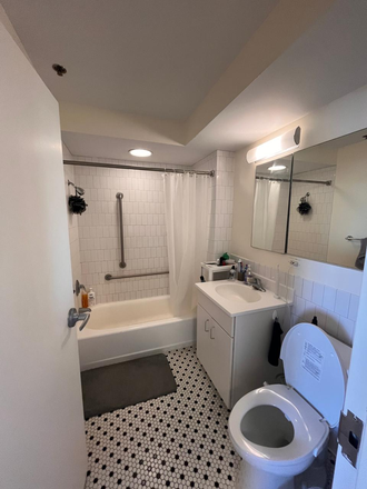 toilet - 1 Bedroom in shared One Western Ave unit - High floor Apartments