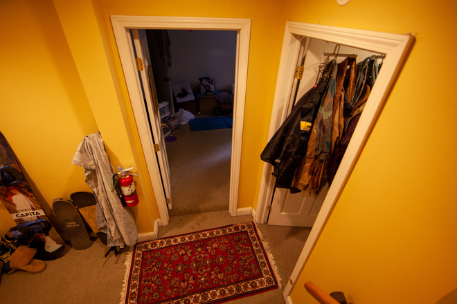 Bottom of stairs - 58 Buell St. #1